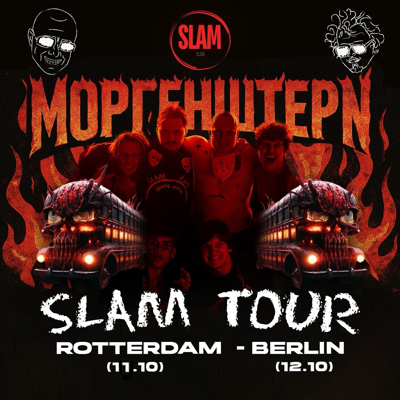 SLAM TOUR Rotterdam - Berlin
